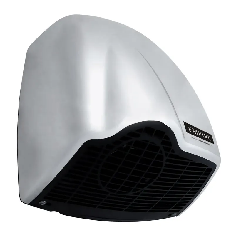 EMPIRE EMPIRE U-NIK AUTOMATIC bezdotykový tryskový osoušeč rukou 230 V, 1850 W, 262x305x165mm, ABS plast, stříbrná lesk 9812 Autentický