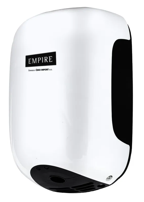 Nejprodávanější EMPIRE EMPIRE COMPACTJET MINI bezdotykový tryskový osoušeč rukou 230 V, 900 W, 156x238xx99,5mm, ABS plast, bílá 9855