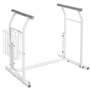 Doprava Zdarma Ridder HANDICAP opěrná mobilní madla k WC, bílá A0110101
