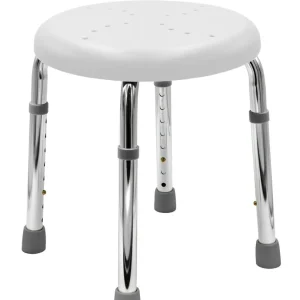 Levný Ridder HANDICAP koupelnová stolička, průměr 45cm, bílá A170101