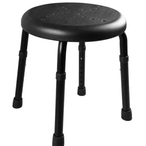 Ridder HANDICAP koupelnová stolička, průměr 45cm, černá A170110 Akční Nabídka