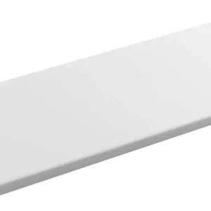 Značkový Sapho ABELINE rohová police rockstone 300x100mm, excentrická, bílá mat AE300-0101