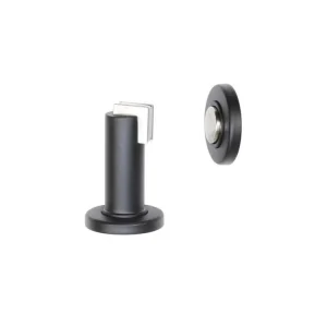 Bezpečná Platba Zarážka dveřní magnetická RK.ZAR.008.CM 78x50mm černá matná