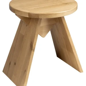 Cenový Hit Sapho ASTYLE kulatá stolička ø 36x41cm, masiv přírodní dub AS420