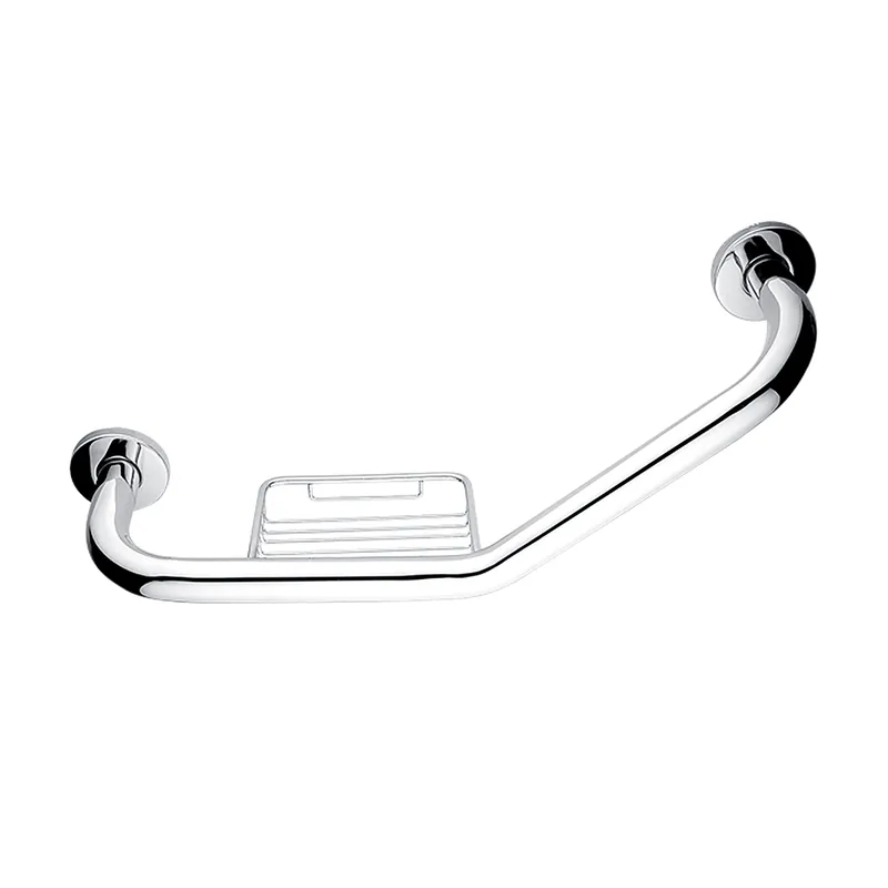 Zlevněný Nimco Madlo Madlo lomené s mýdelníkem 433x25 mm BM 7035LZ-18