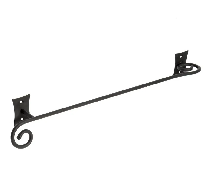 Nejlepší Volba METAFORM REBECCA držák ručníků 450x61mm, černá CC420