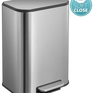 Hit Sezóny Sapho Odpadkový koš 5l, Soft Close, nerez mat DR101