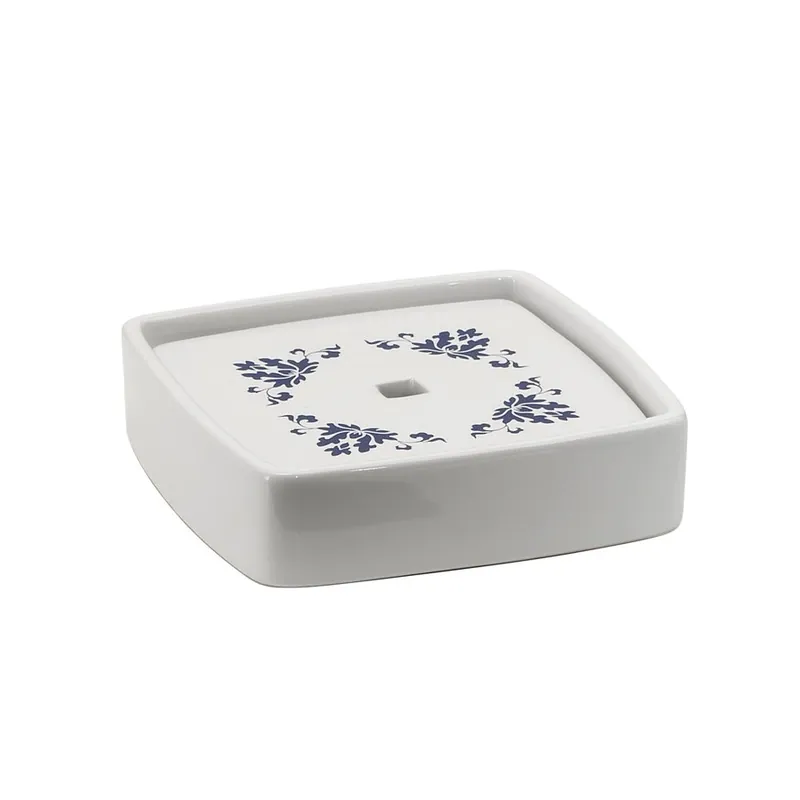 Pouze Dnes Gedy CIXI mýdlenka na postavení, porcelán, bílá/modrá CX1189