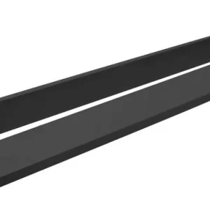 Vrácení Zdarma Sapho Police na walk-in zástěnu, 142cm, černá mat EG1425