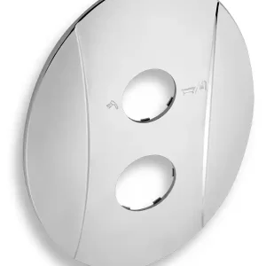 Tovární Cena Kryt podomítkového boxu s přepínačem OVAL chrom KRYT0050RA,0