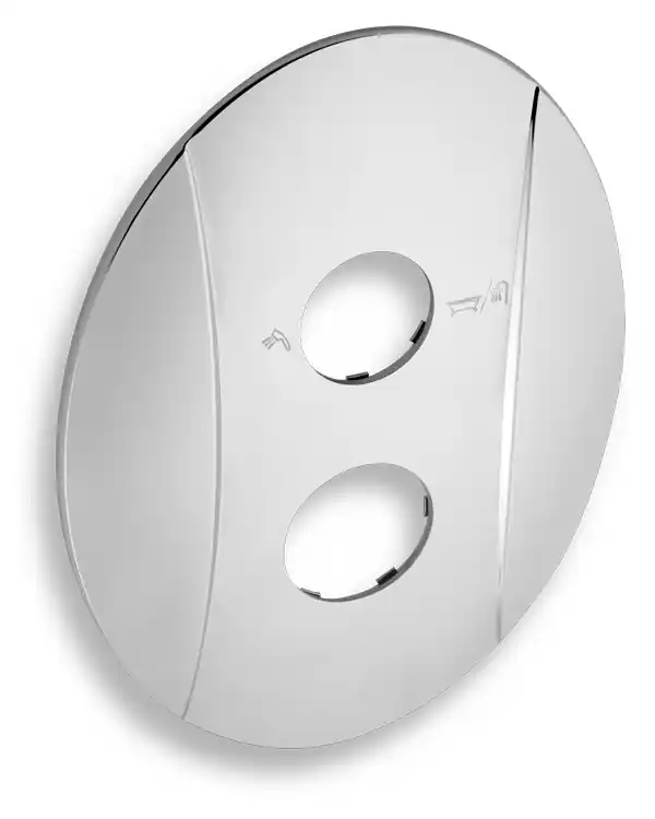 Tovární Cena Kryt podomítkového boxu s přepínačem OVAL chrom KRYT0050RA,0