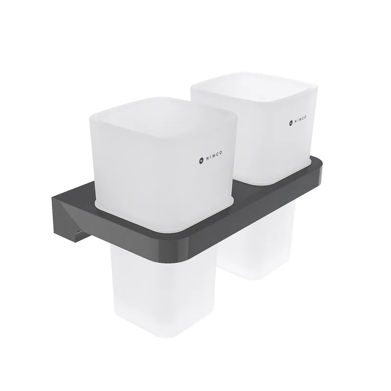Nimco Maya černá Držák na kartáčky s pohárky MAC 29058D-H-90 Kup Teď