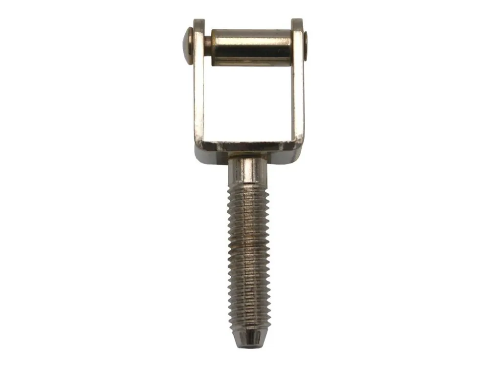 Pouze Dnes Skoba okenní k zašroubování M8x34,5mm nikl lesklý