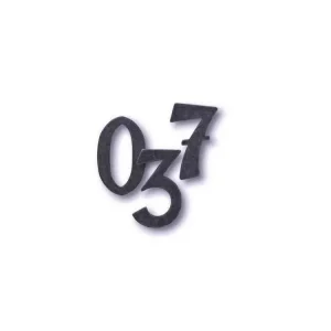 Číslice domovní "3" 120mm kovaná Ověřený