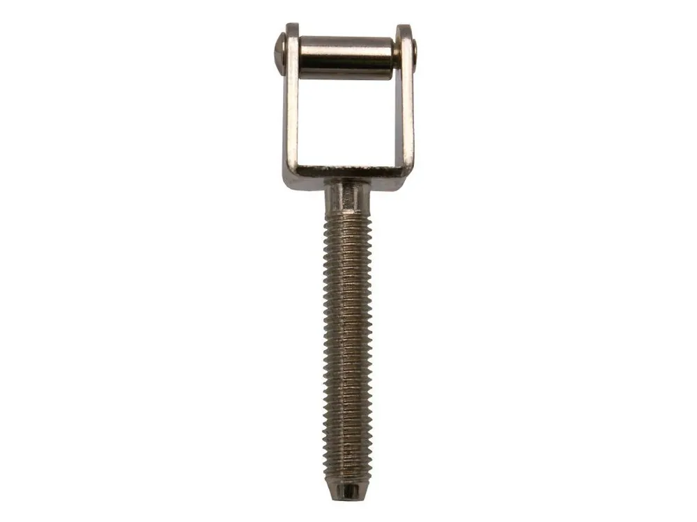 Cenově Výhodný Skoba okenní k zašroubování M8x50mm nikl lesklý