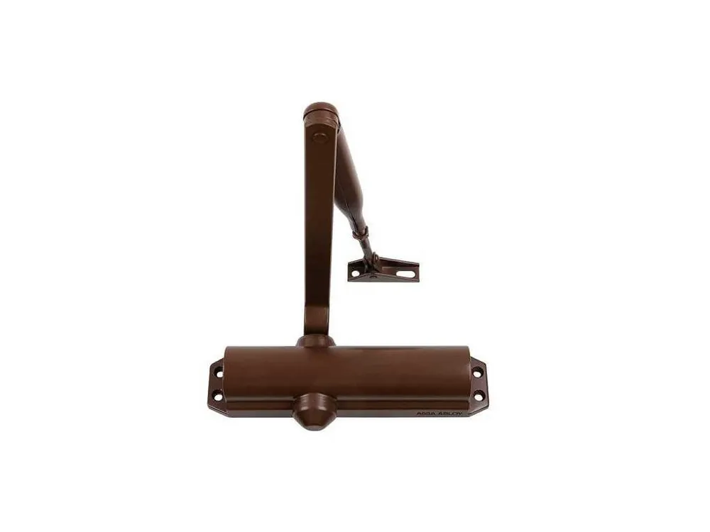 Bezpečná Platba Zavírač DC120 s ramínkem 900mm/40-80kg hnědý