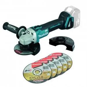 AKU úhlová bruska 125mm Li-ion 18V, bez aku Z DGA504ZX1 MAKITA Přímo Od Výrobce