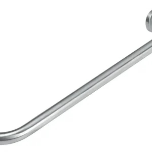 Autentický Madlo rovné 700 mm s krytkami kartáčovaná nerez R6670,4