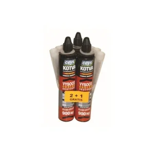 Zlevněný Kotva montážní chemická 300ml POLYESTER 2+1 GRATIS