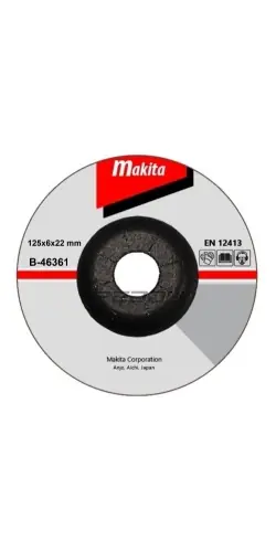 Brusný kotouč 125x6x22 NEREZ B-46361 MAKITA Jen Po Omezenou Doba