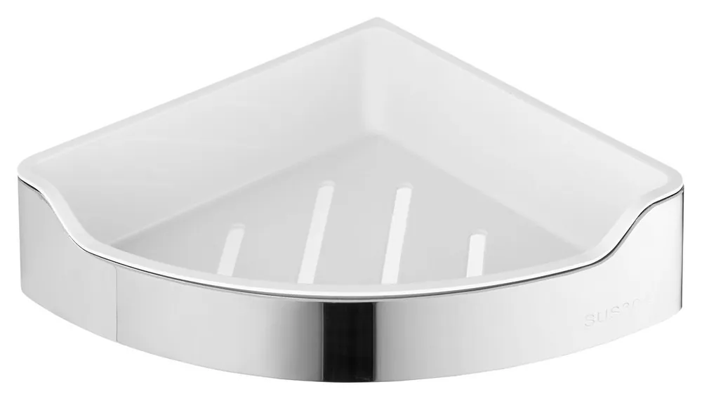 Aqualine SAMBA rohová police do sprchy, 218x63x218mm, nerez lesk SB109 Top Prodej