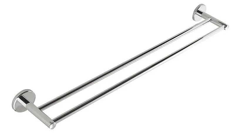 Rychlé Dodání Aqualine SAMBA dvojitý držák ručníků 600x120mm, chrom SB111
