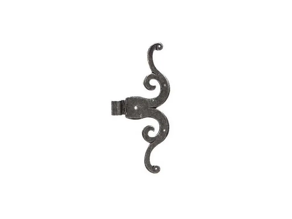 Vrácení Zdarma Závěs kovaný ozdobný H008 horní 320mm