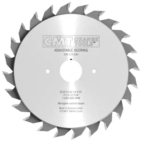 Odeslání Ihned Pilový kotouč předřez 120x2,8/3,6x22 Z12+12 HM CMT CHROME
