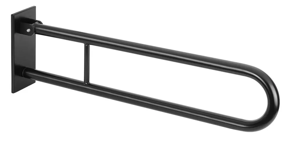 Víkendová Akce Sapho HANDICAP madlo sklopné 813mm, černá mat XH518B