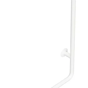 Vysoce Kvalitní Sapho HANDICAP nástěnné madlo PRAVÉ 810x550mm, bílá XH524W