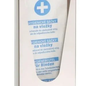 Autentický Sapho Zásobník na papírové sáčky HygBag, 120x240x32mm, nerez lesk XP049