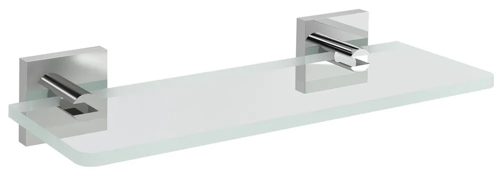 Sapho X-SQUARE skleněná police 300mm, chrom/čiré sklo XQ009-13 Přímo Od Výrobce