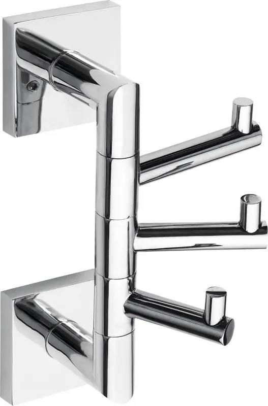 Sezónní Sleva Sapho X-SQUARE trojháček otočný, chrom XQ204