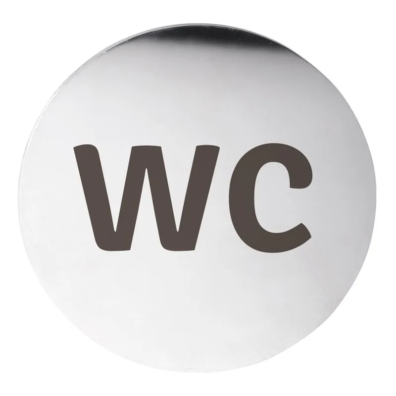 Super Cena Sapho Cedule WC, Ø 75mm, nerez mat XP117