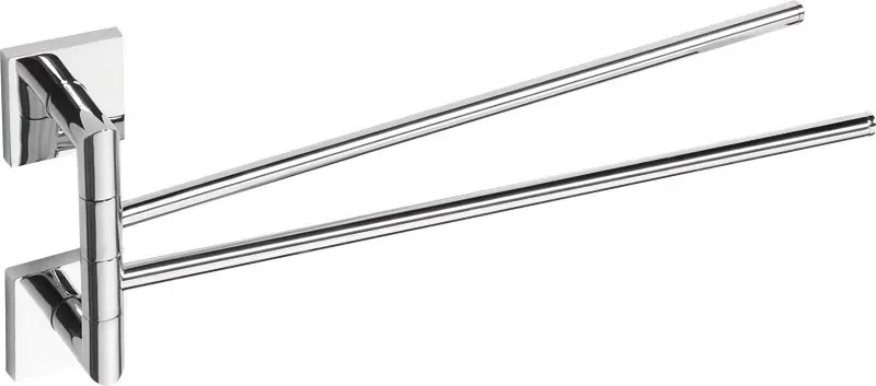 Ihned K Objednání Sapho X-SQUARE dvojitý držák ručníků otočný 420mm, chrom XQ405