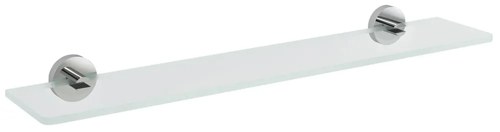 Sapho X-ROUND skleněná police 500mm, chrom/čiré sklo XR009-14 Cenový Hit