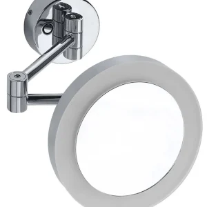 Super Cena Sapho X-ROUND kosmetické zrcátko závěsné LED, Ø 200mm, chrom XR016