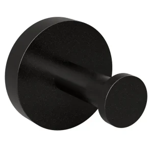 Značkový Sapho X-ROUND BLACK háček, černá mat XR203B