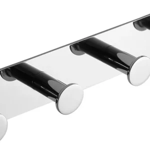 Sapho X-ROUND samolepící čtyřháček, nerez lesk XR221 Oblíbený