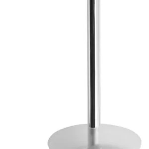 Sezónní Sleva Sapho X-ROUND WC štětka závěsná, mléčné sklo, chrom XR323