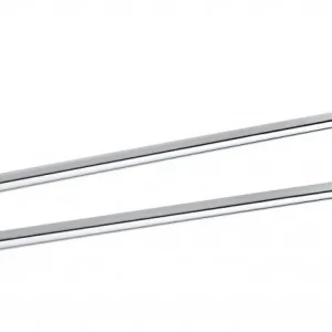 Sleva Sapho X-ROUND dvojitý držák ručníků otočný 420mm, chrom XR405