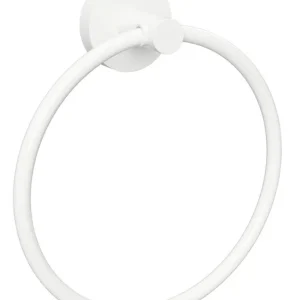Finální Výprodej Sapho X-ROUND WHITE držák ručníků kruh, bílá mat XR411W
