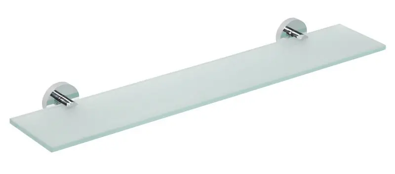 Akční Cena Sapho X-ROUND E skleněná polička 600mm, chrom XR609