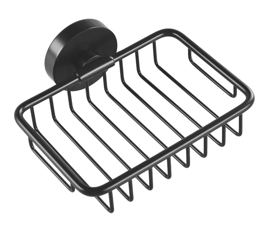 Aktuální Sapho X-ROUND BLACK mýdlenka drátěná, černá mat XR801B