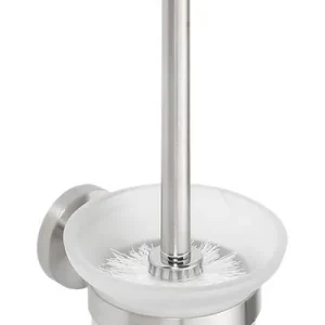 Sapho X-STEEL WC štětka závěsná, mléčné sklo, nerez mat XS301 Nejprodávanější