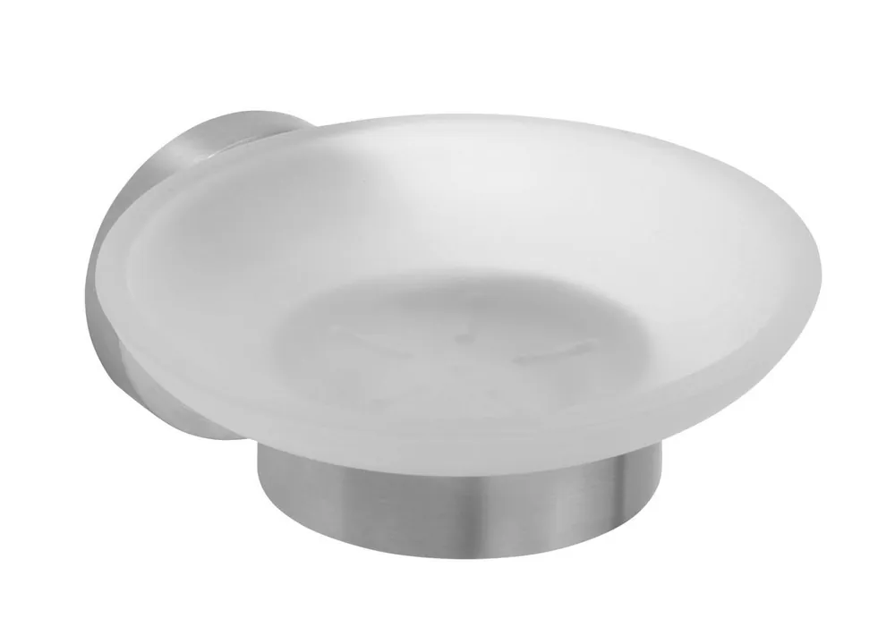 Pouze Dnes Sapho X-STEEL mýdlenka, mléčné sklo, nerez mat XS802