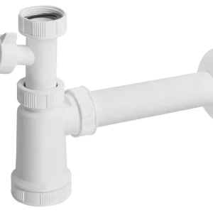 Bruckner Umyvadlový sifon s odbočkou 5/4", DN40, bílá 151.110.0 Ihned K Objednání