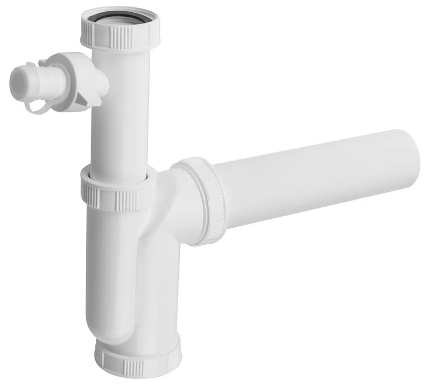Bruckner Dřezový sifon s odbočkou 6/4", DN50, bílá 155.116.0 Objednat Nyní