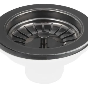 Bruckner Dřezová výpust 6/4", nerez/gun metal 155.121.6 Pouze Dnes