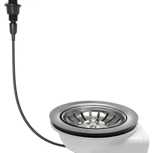 Horká Nabídka Bruckner Dřezová výpust 6/4", s ovládáním, nerez 155.122.0